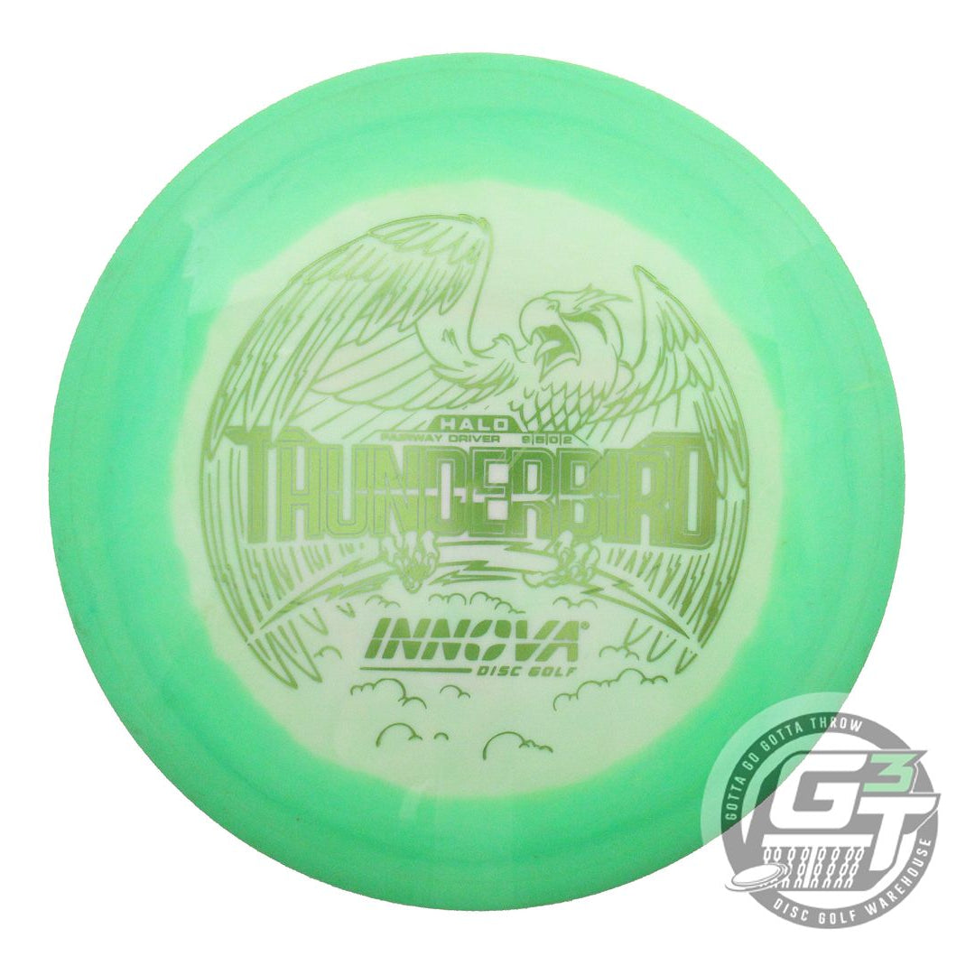 USED Innova Halo Star Thunderbird 171g Green-White Distance Driver Golf Disc
