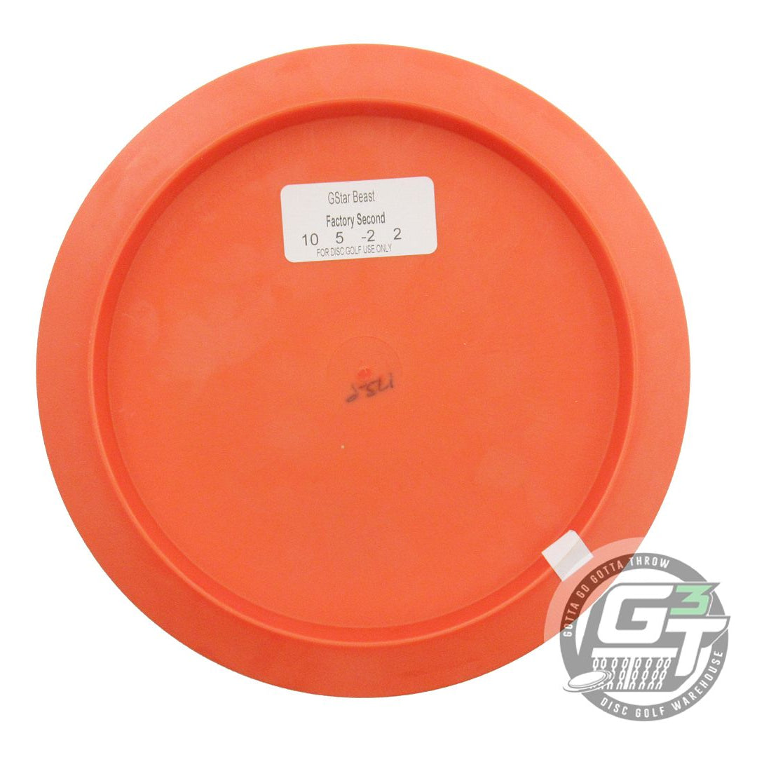 NOS Innova X-OUT GStar Beast 176g Orange Distance Driver Golf Disc