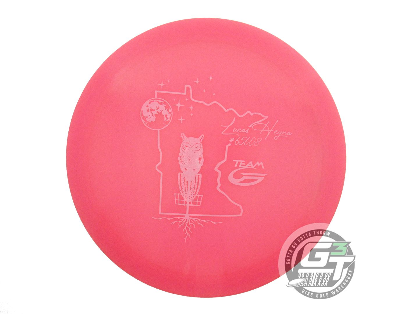 NOS Gateway Hyper-Diamond Blade 174g Pink Pink Stamp Fairway Driver Golf Disc
