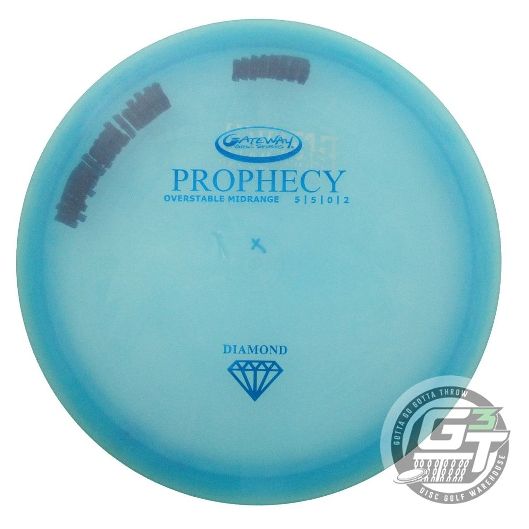 USED Gateway Diamond Prophecy 179g Teal Blue Foil Midrange Golf Disc