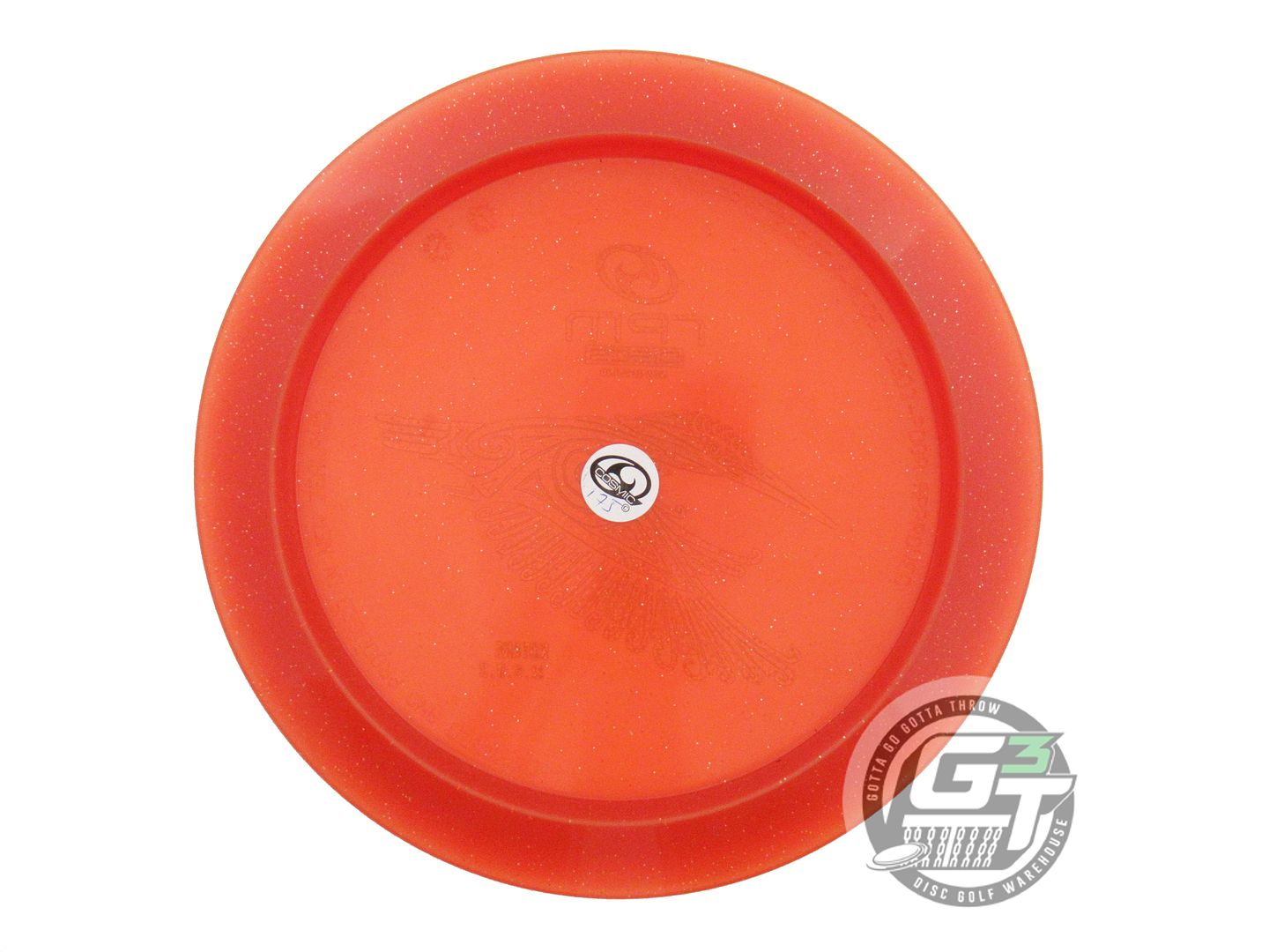 USED RPM Discs Cosmic Kotare 175g Orange Teal Glitter Foil Distance Driver Disc