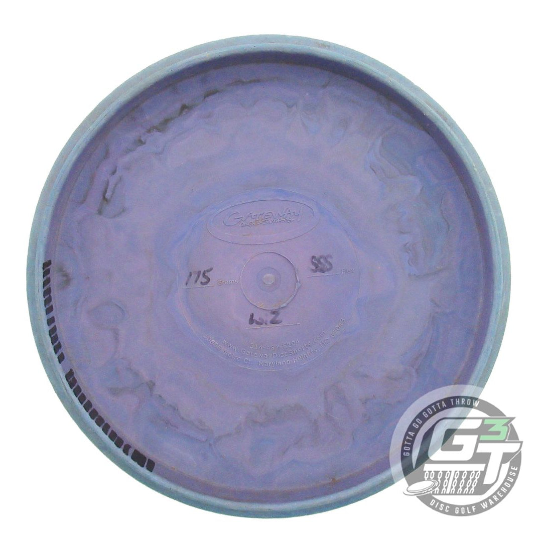USED Gateway SureGrip SSS Wizard 175g Blue-Gray Red Foil Putter Golf Disc