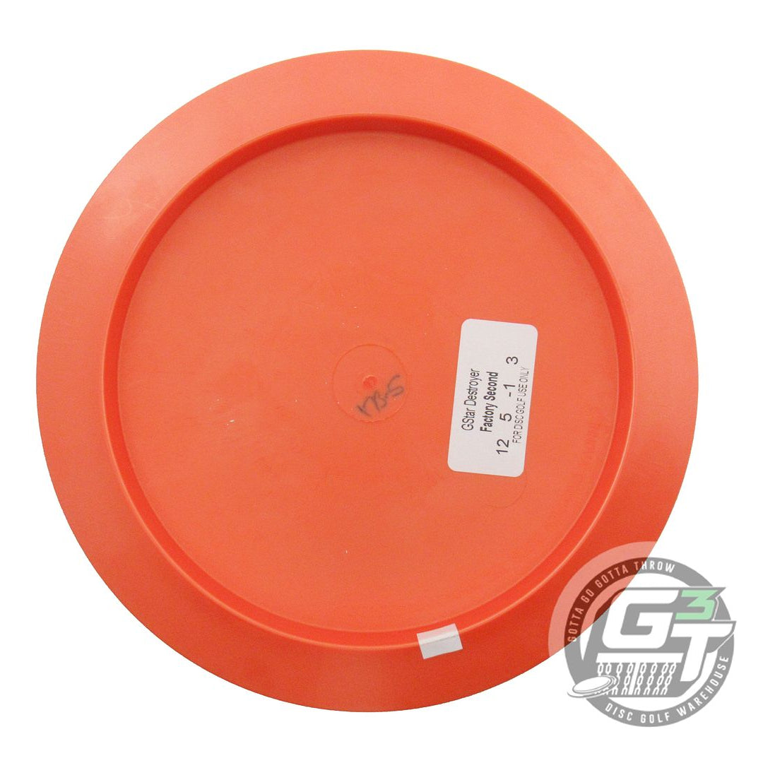 NOS Innova X-OUT GStar Destroyer 174g Orange Distance Driver Golf Disc