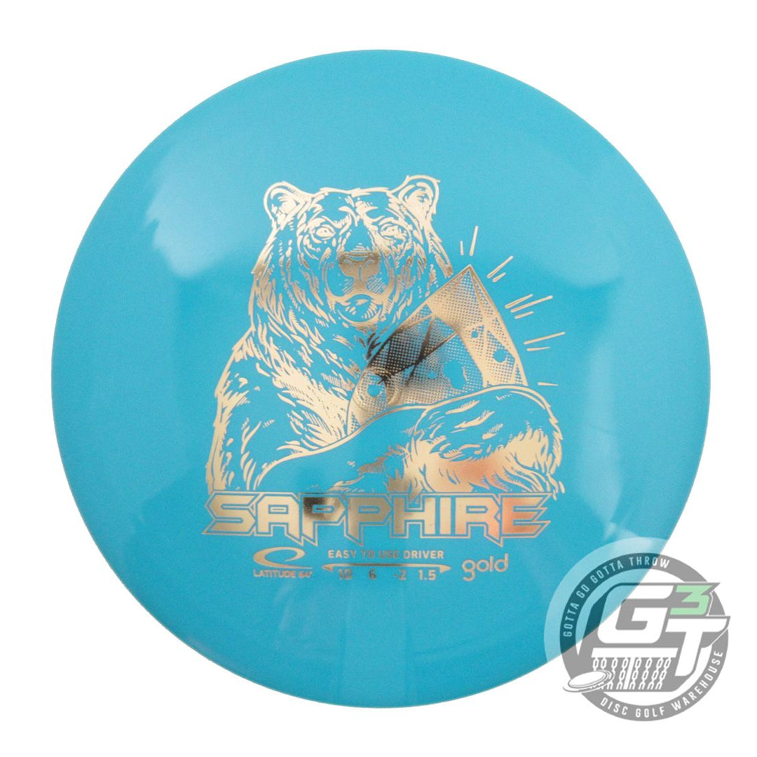Latitude 64 Gold Line Sapphire Distance Driver Golf Disc (Individually Listed)