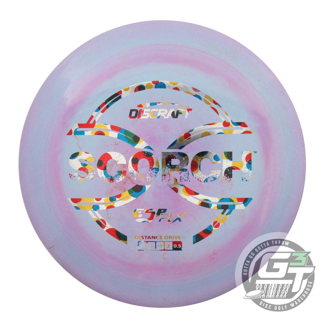 USED Discraft ESP FLX Scorch 173g Purple-Blue Wonder Bread Distance Driver Disc