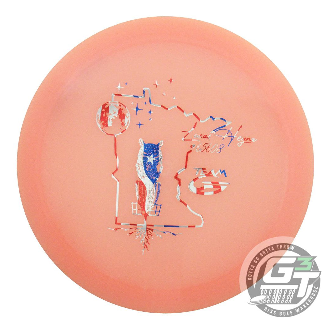 NOS Gateway Hyper-Diamond Blade 174g Peach Flag Foil Fairway Driver Golf Disc