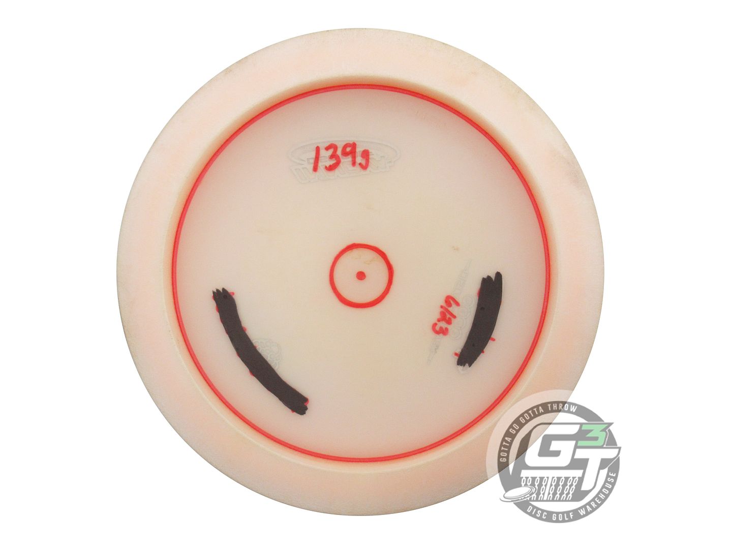 USED Innova Blizzard Wraith 139g Peach Silver Foil Distance Driver Golf Disc