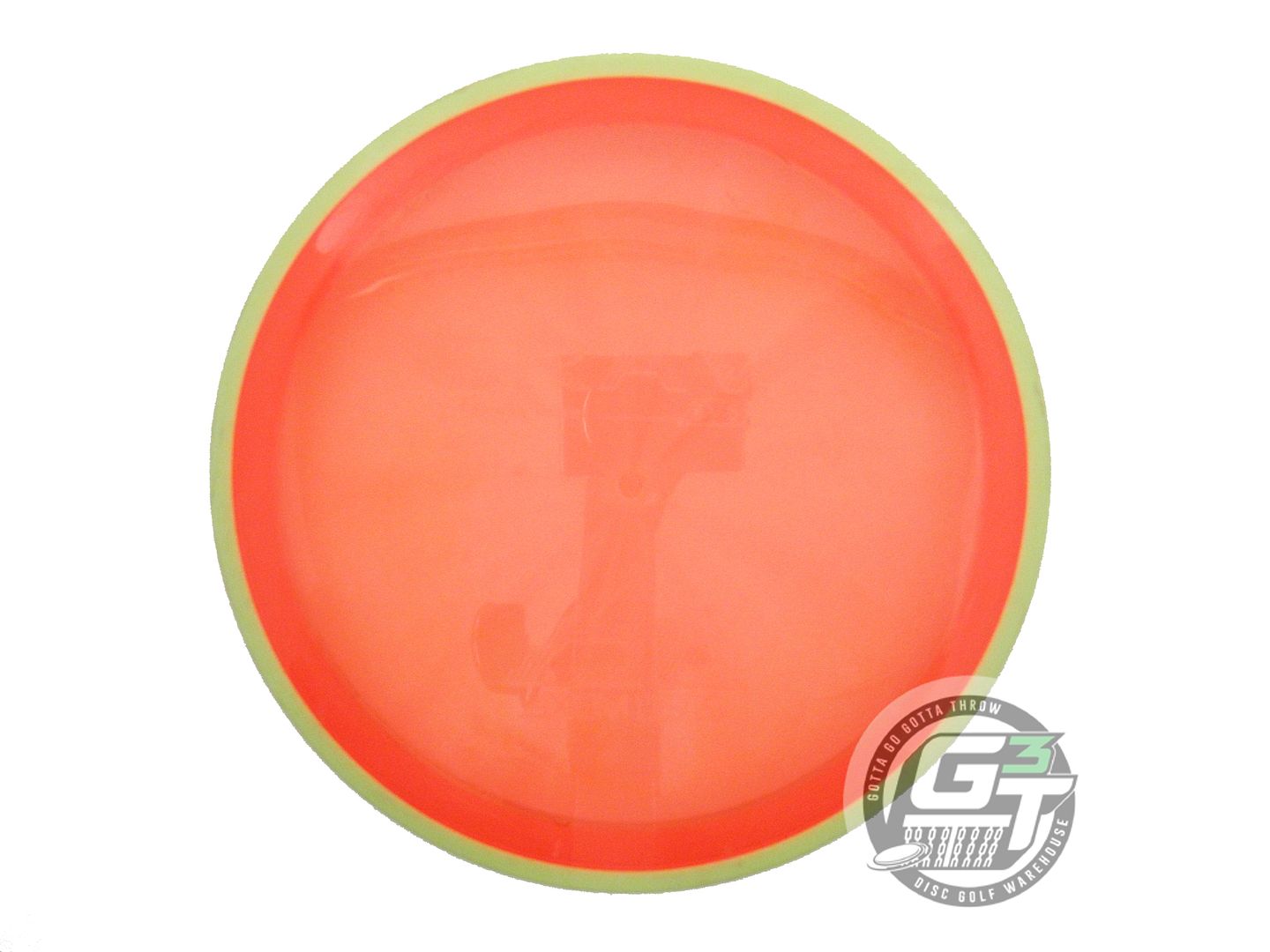 USED Axiom Discs Proton Crave 173g Orange Lime Rim Fairway Driver Golf Disc