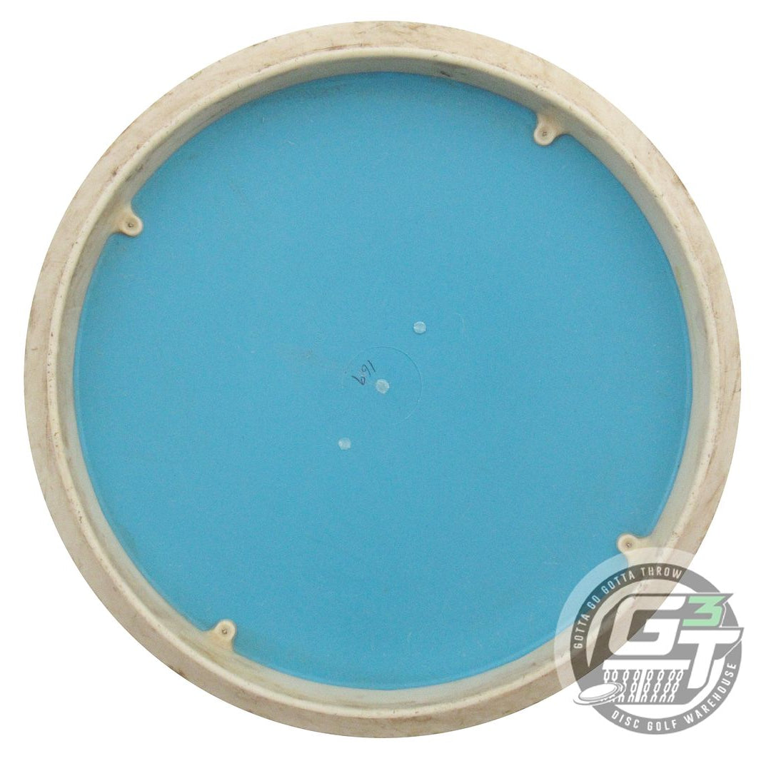 USED Innova XT Atlas 169g Teal Rasta Foil White Rim Midrange Golf Disc