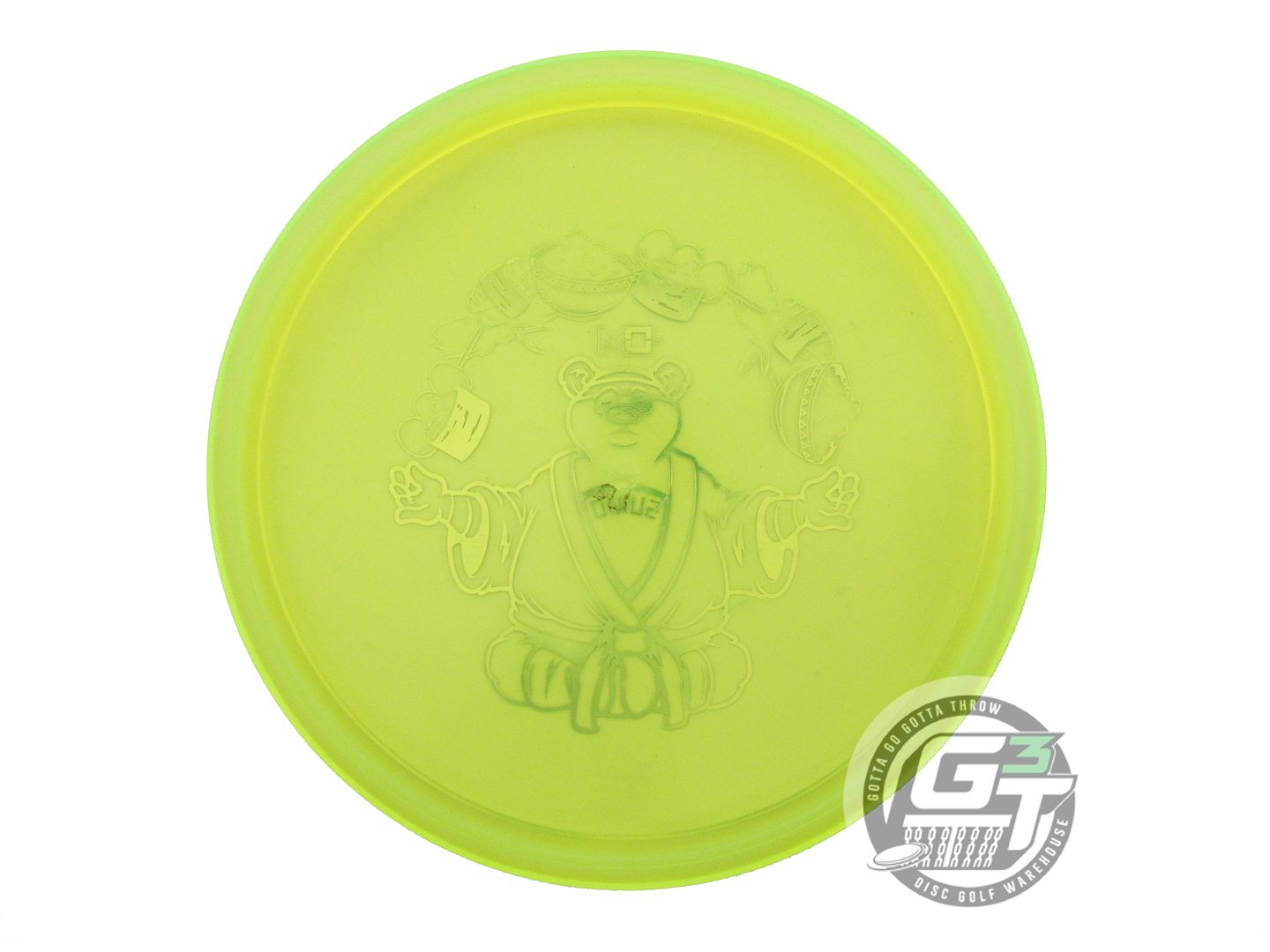 USED Legacy Discs Pinnacle Sumo 176g Yellow VIP SERIES Putter Golf Disc