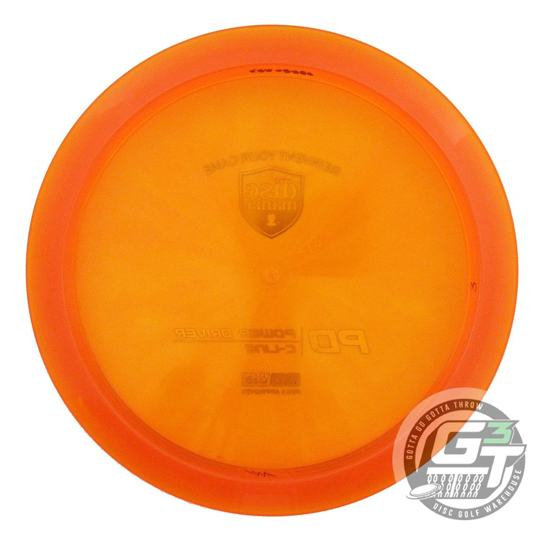 USED DiscMania C-Line PD 173g Orange Teal Foil Distance Driver Golf Disc
