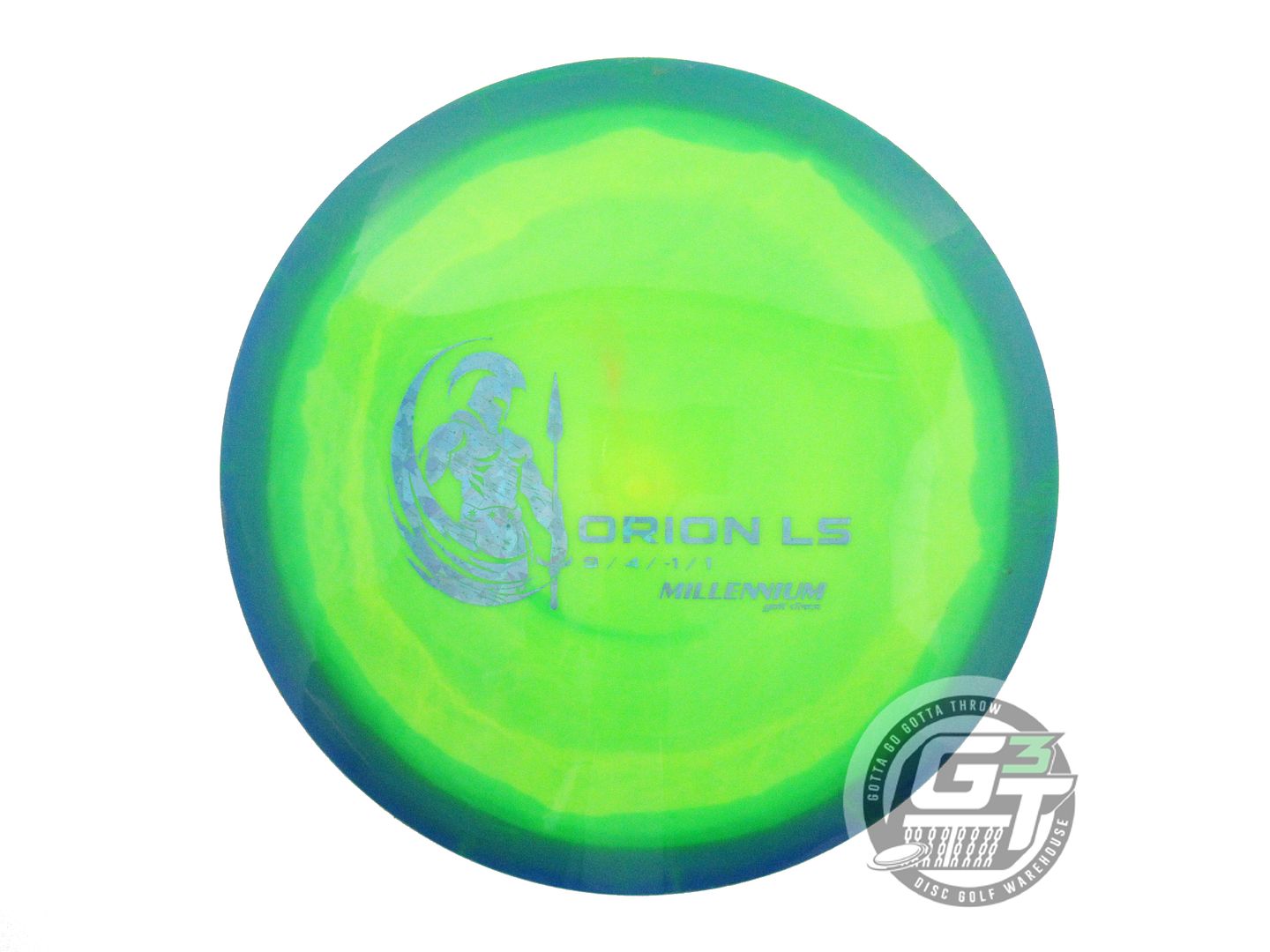 USED Millennium Helio Sirius Orion LS 173g Blue-Yellow Distance Driver Golf Disc