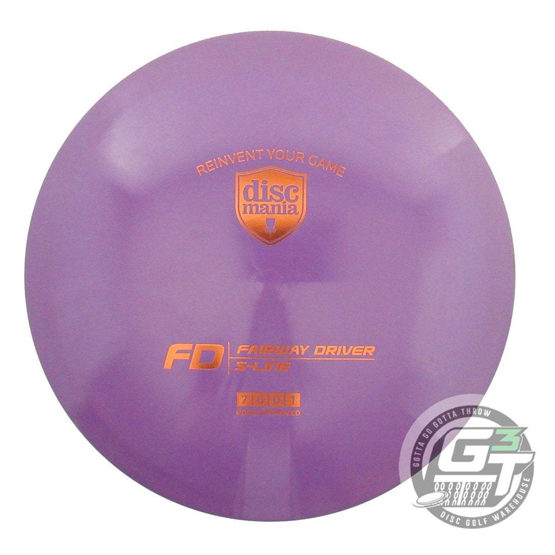 USED DiscMania S-Line FD 173g Purple Orange Foil Fairway Driver Golf Disc