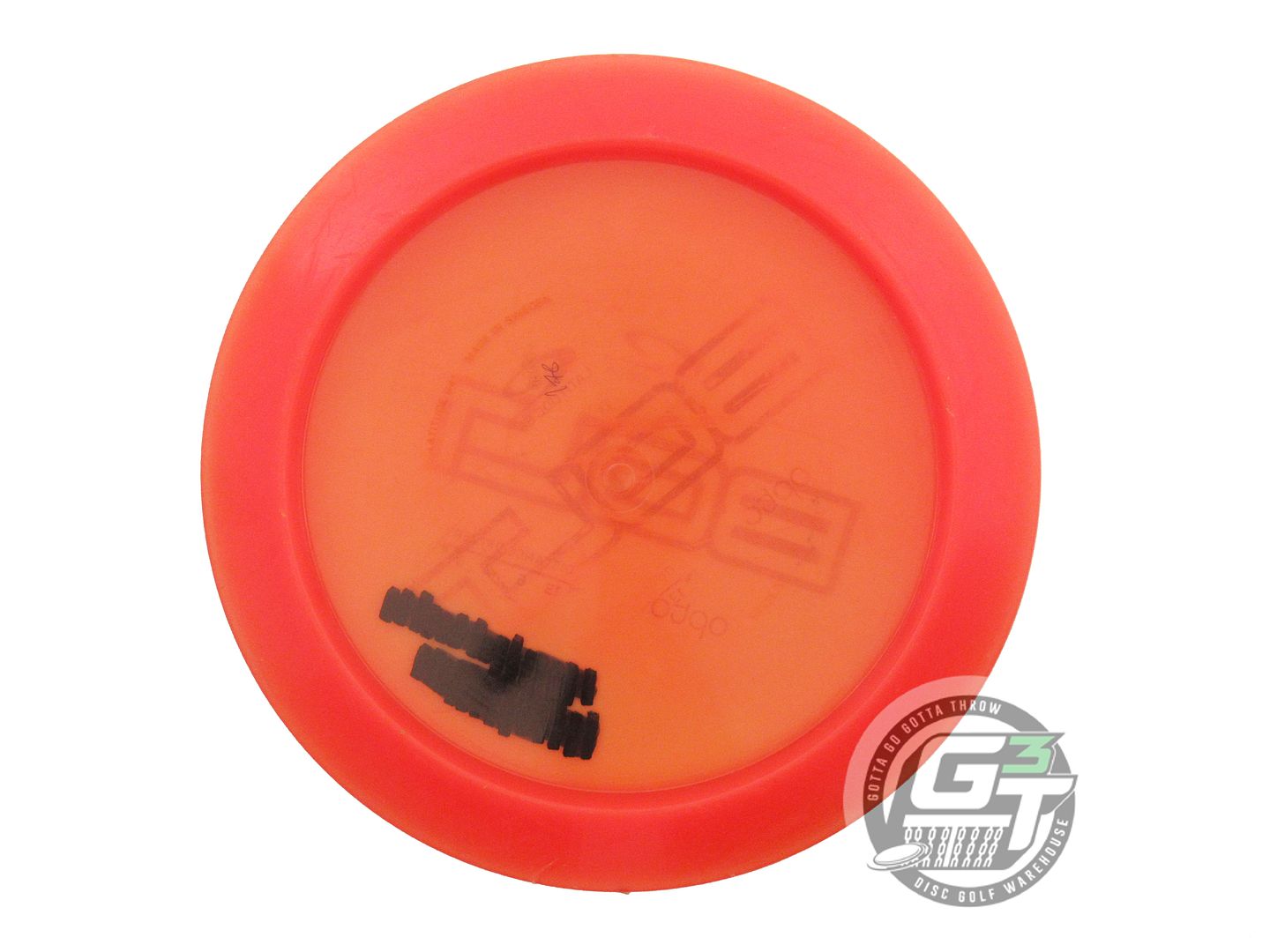 USED Latitude 64 X-OUT Opto Bolt 174g Orange Distance Driver Golf Disc
