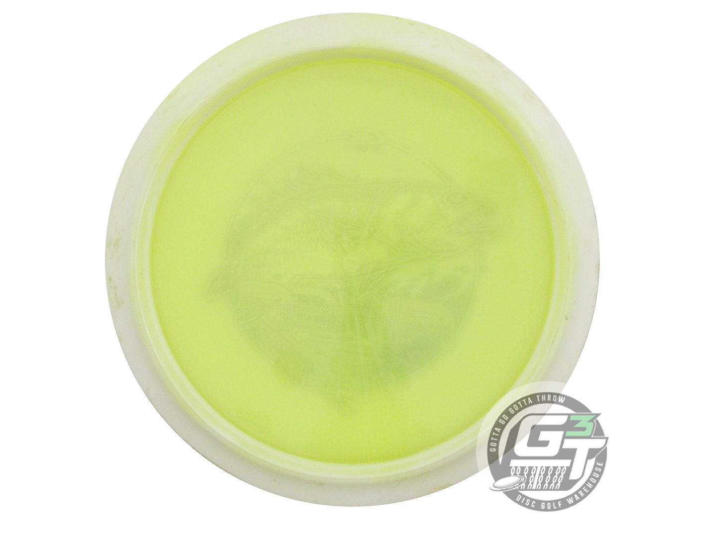 USED Latitude 64 FLYING FISH Opto Ice Orbit River 176g Yellow Driver Golf Disc