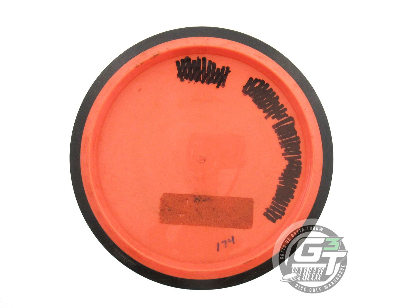USED MVP Disc Sports Neutron Inertia 174g Orange Distance Driver Golf Disc
