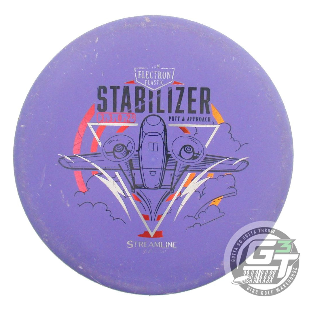 USED Streamline Discs Electron Firm Stabilizer 174g Purple Putter Golf Disc