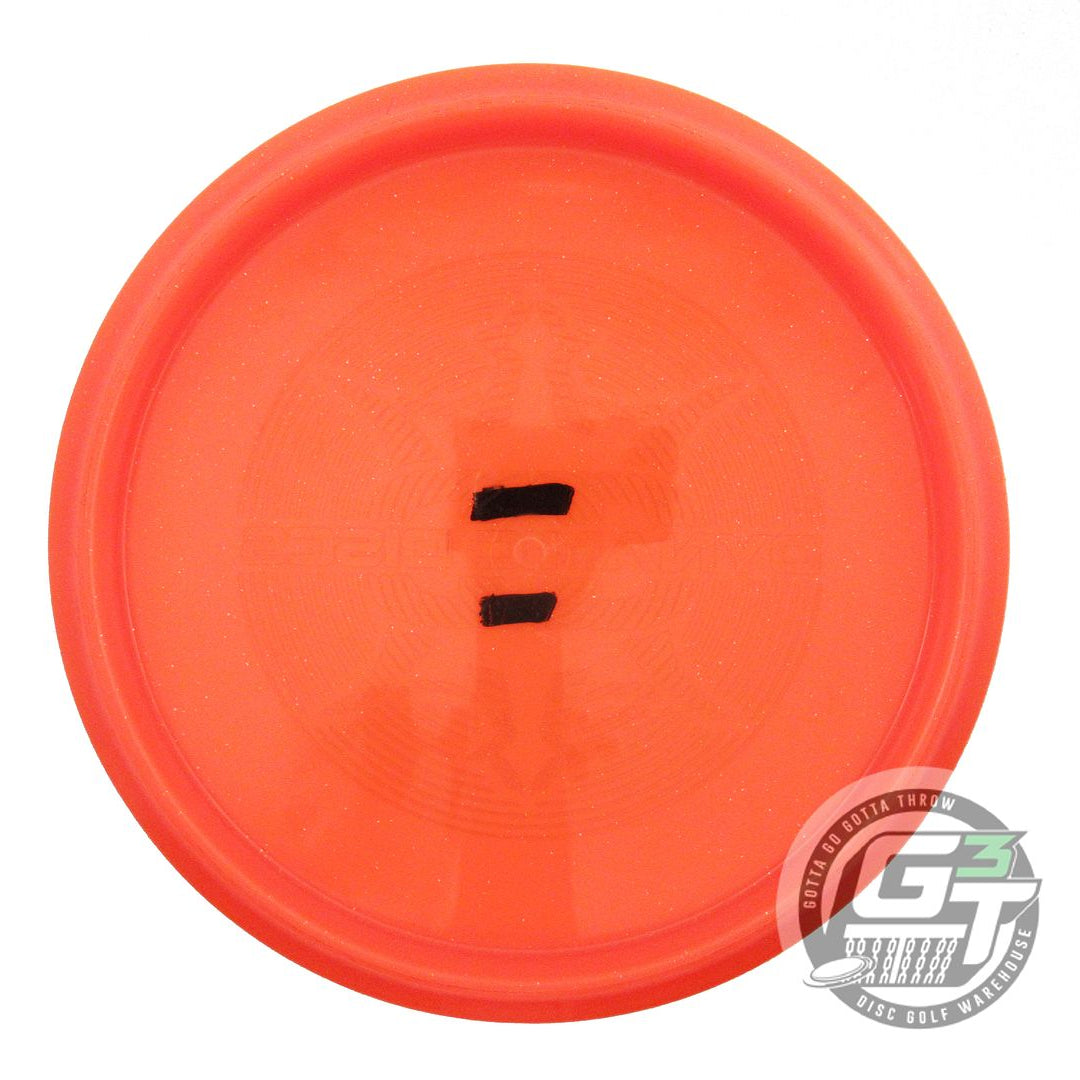 USED Dynamic Discs Lucid Justice 174g Orange Green Foil Midrange Golf Disc