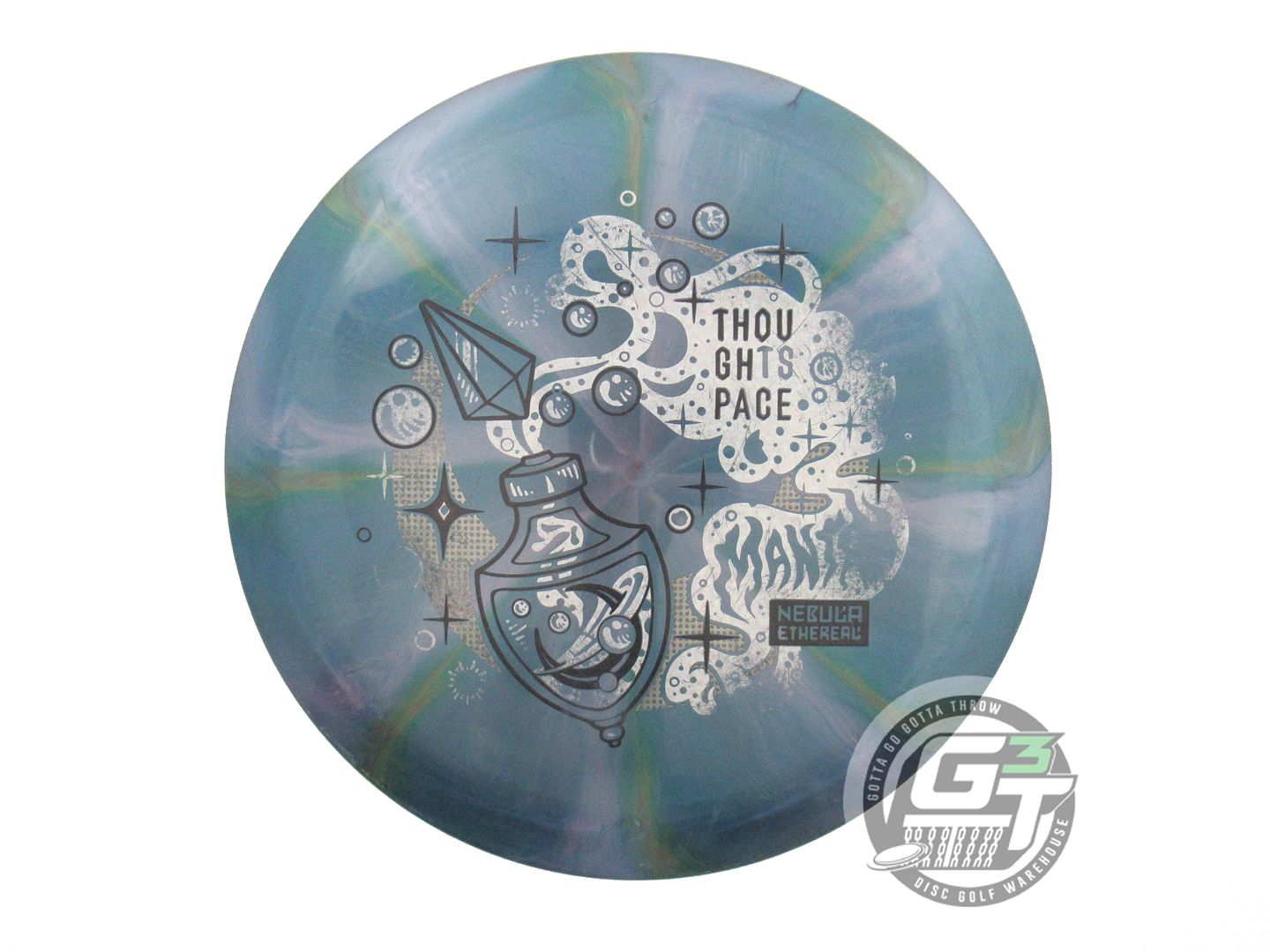 USED Thought Space Nebula Ethereal Mantra 176g Blue-Green Fairway Driver Disc