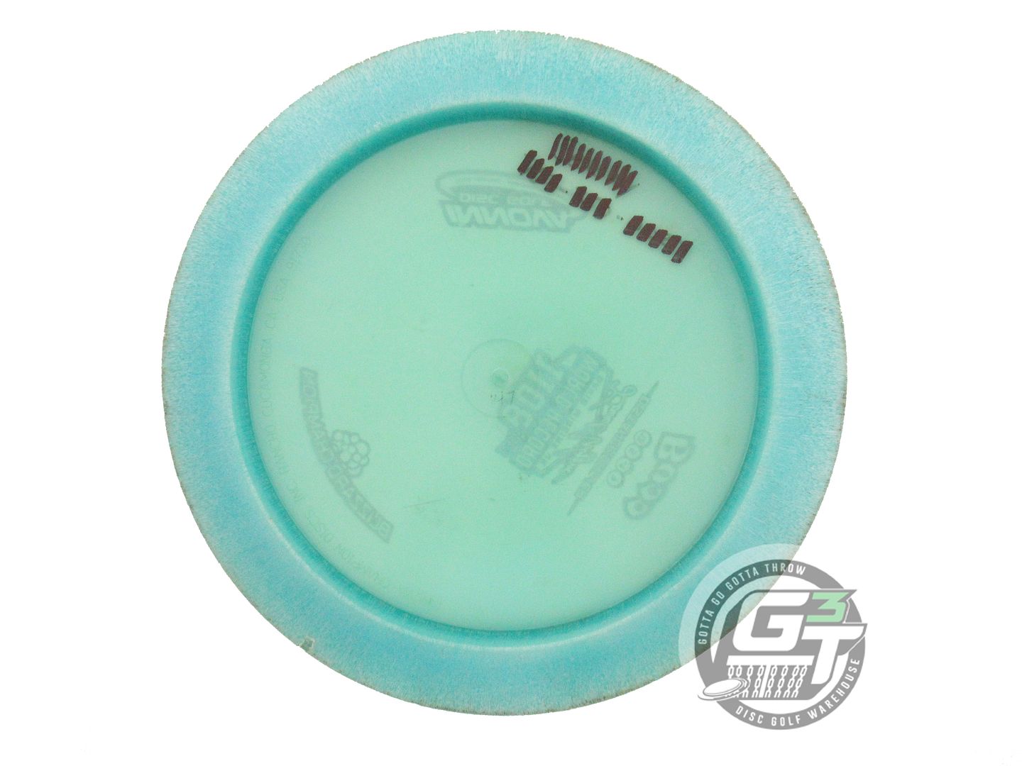 USED Innova Blizzard Boss 148g Teal Silver Glitter Foil Distance Driver Disc