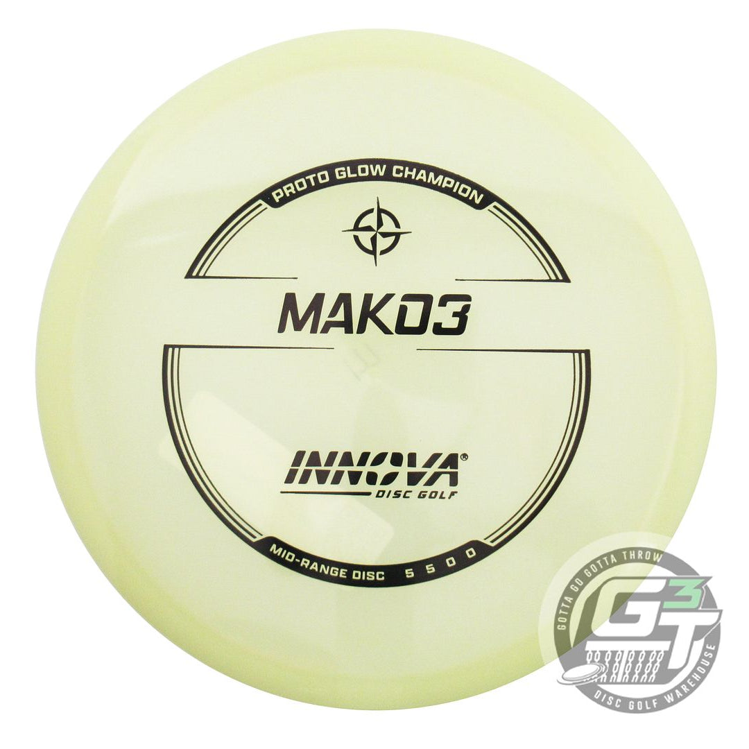 Innova Proto Glow Champion Mako3 Midrange Golf Disc (Individually Listed) - Gotta Go Gotta Throw