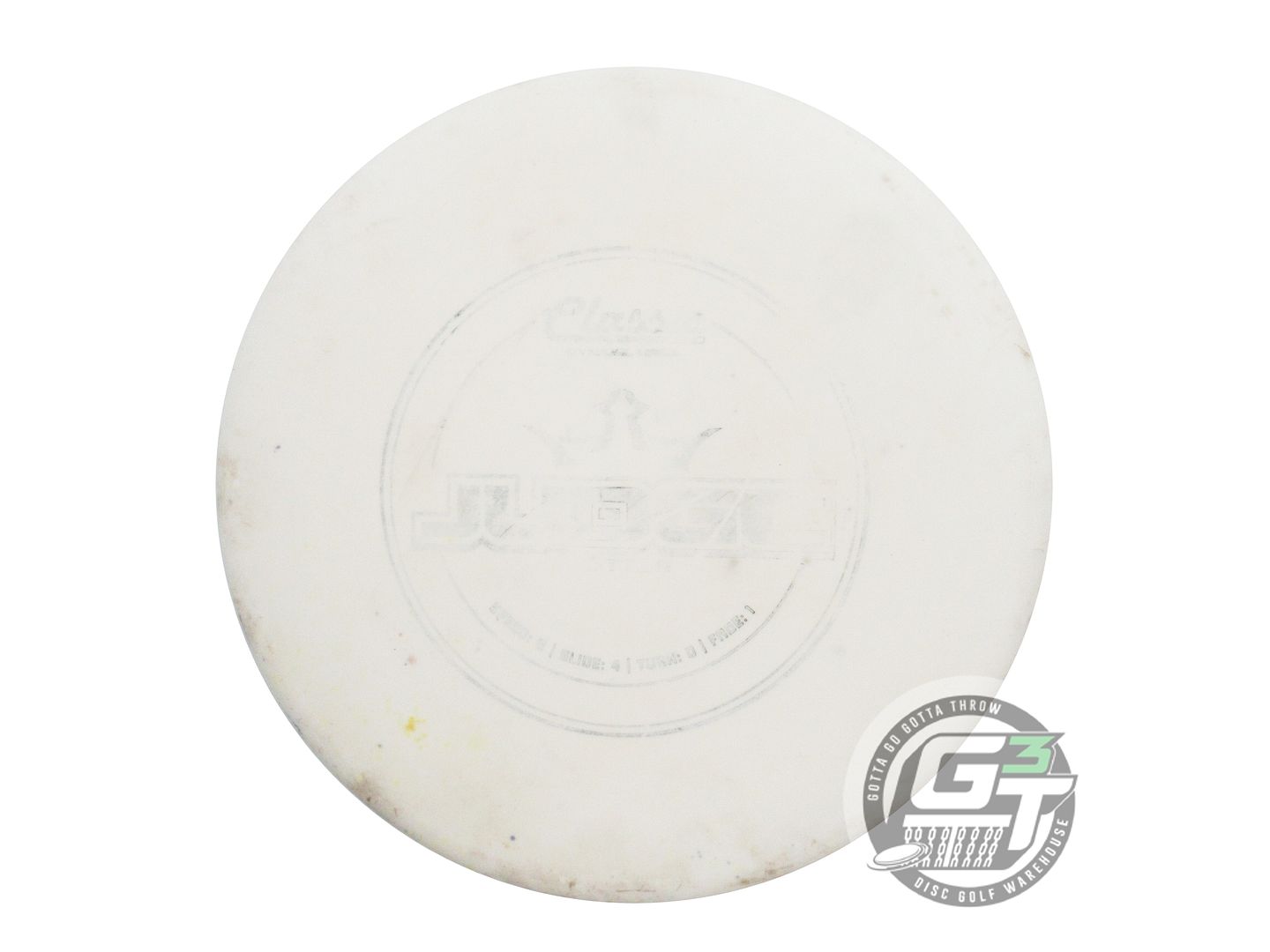 USED Dynamic Discs Classic Blend Judge 172g White Wiped Stamp Putter Golf Disc