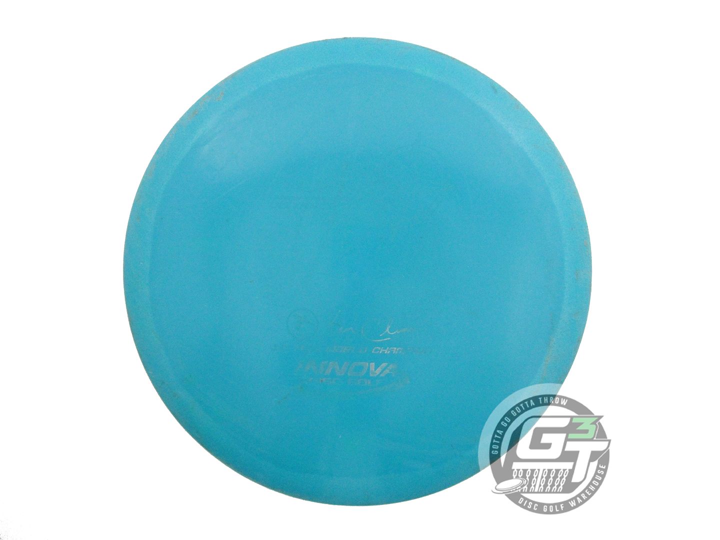 USED Innova Star Wraith 161g Teal Wiped Stamp Distance Driver Golf Disc