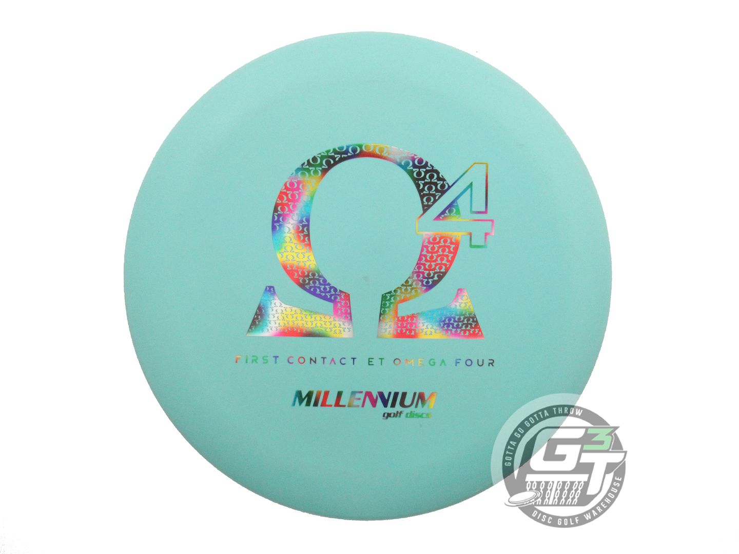 USED Millennium FIRST RUN ET Firm Omega4 170g Seafoam Jellybean Foil Putter Disc