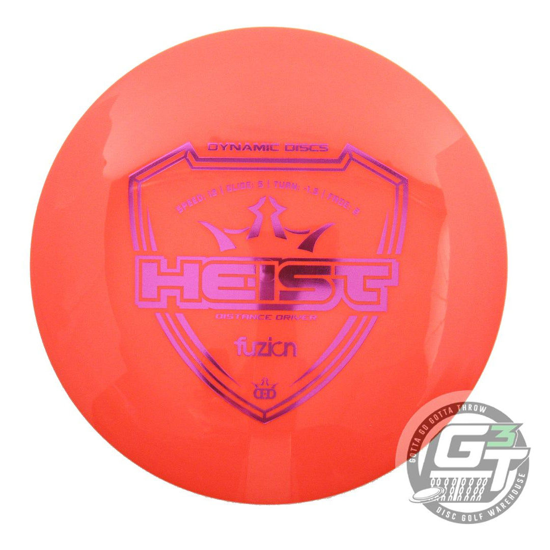 Dynamic Discs Fuzion Heist Distance Driver Golf Disc (Individually Listed)