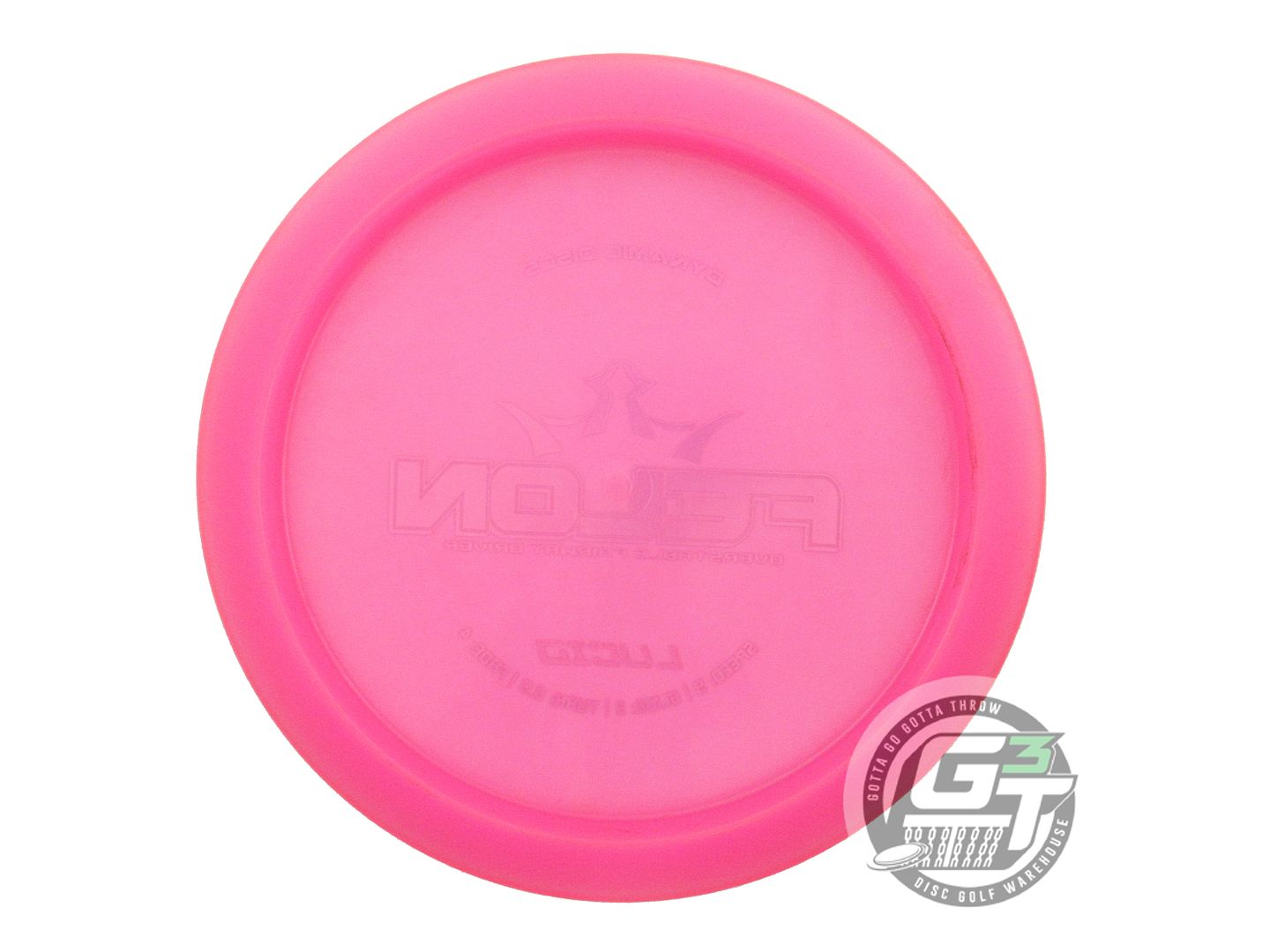 USED Dynamic Discs Lucid Felon 174g Pink Green Foil Fairway Driver Golf Disc