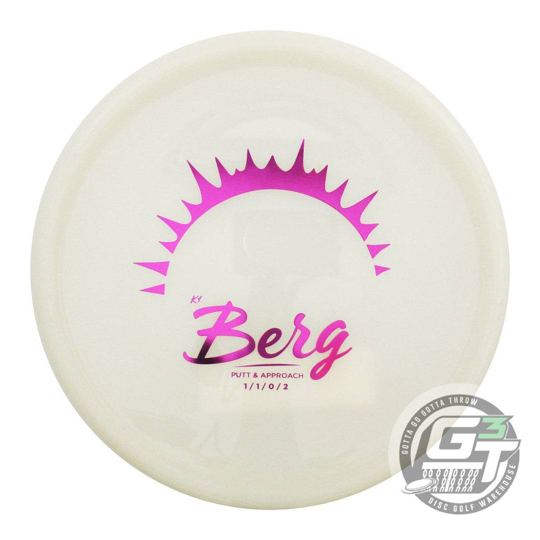Kastaplast Glow K1 Berg Putter Golf Disc (Individually Listed)