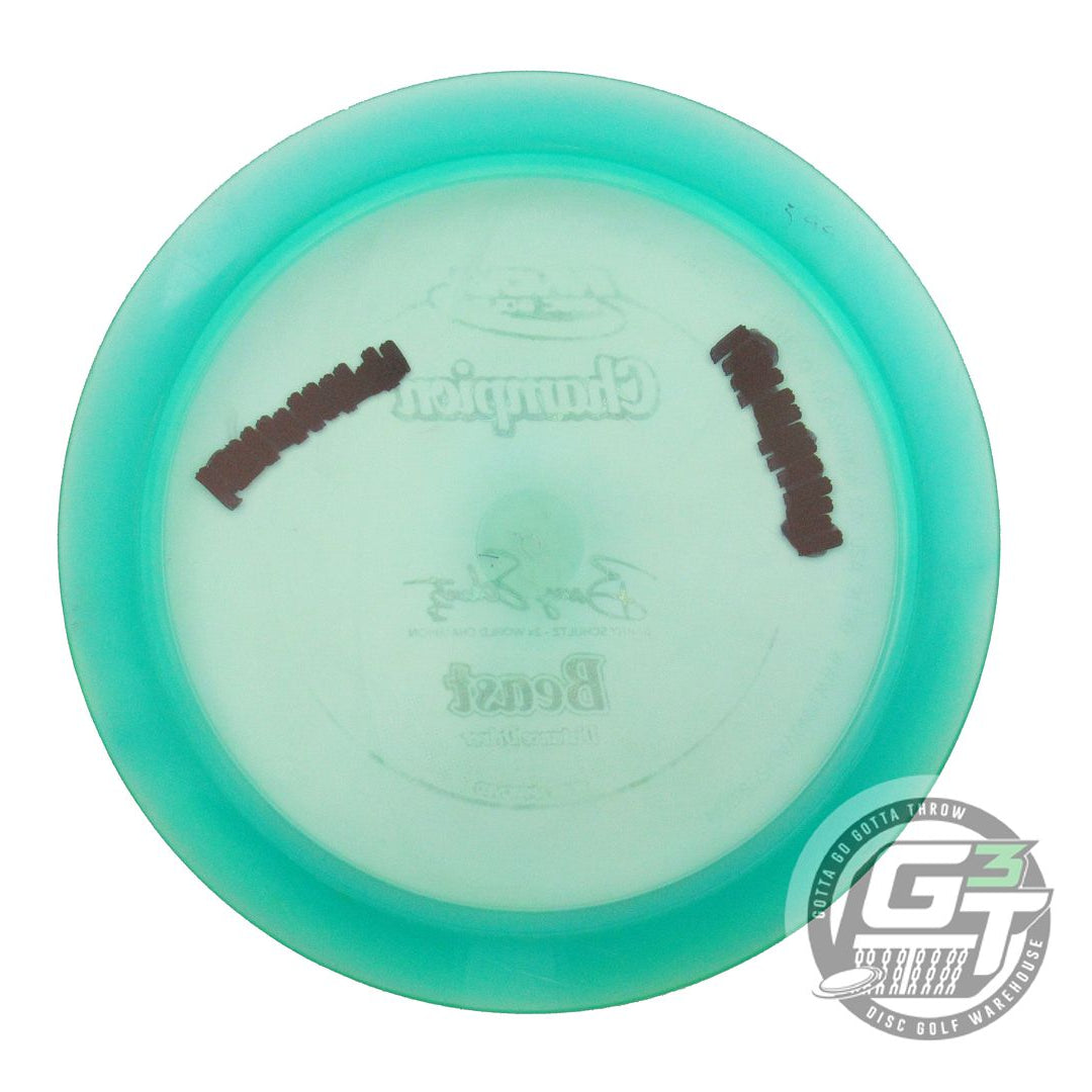 USED Innova Champion Beast 169g Seafoam Green Shatter Foil Distance Driver Disc