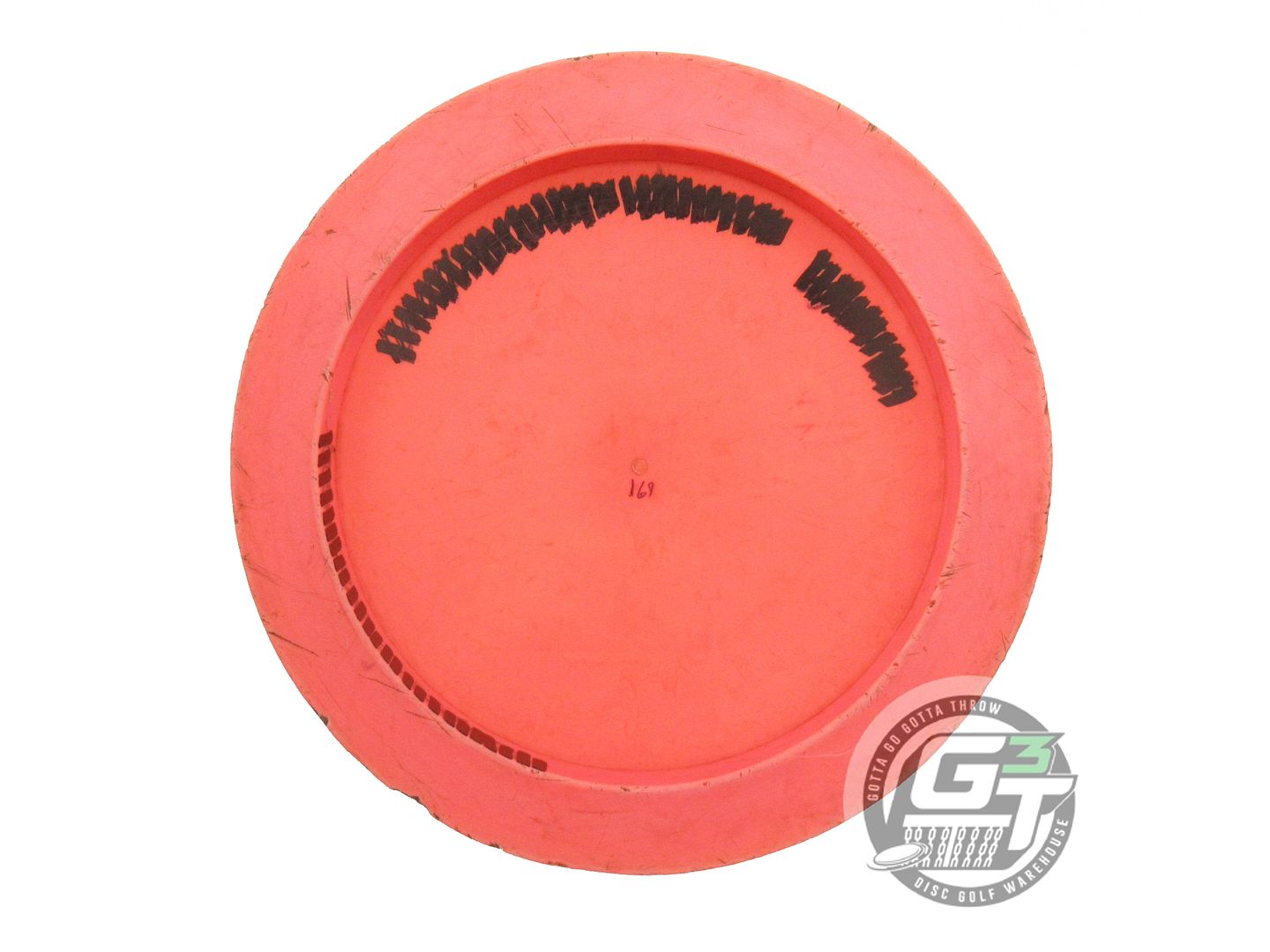 USED Discraft ESP Nuke 169g Orange Silver Foil PFN Distance Driver Golf Disc