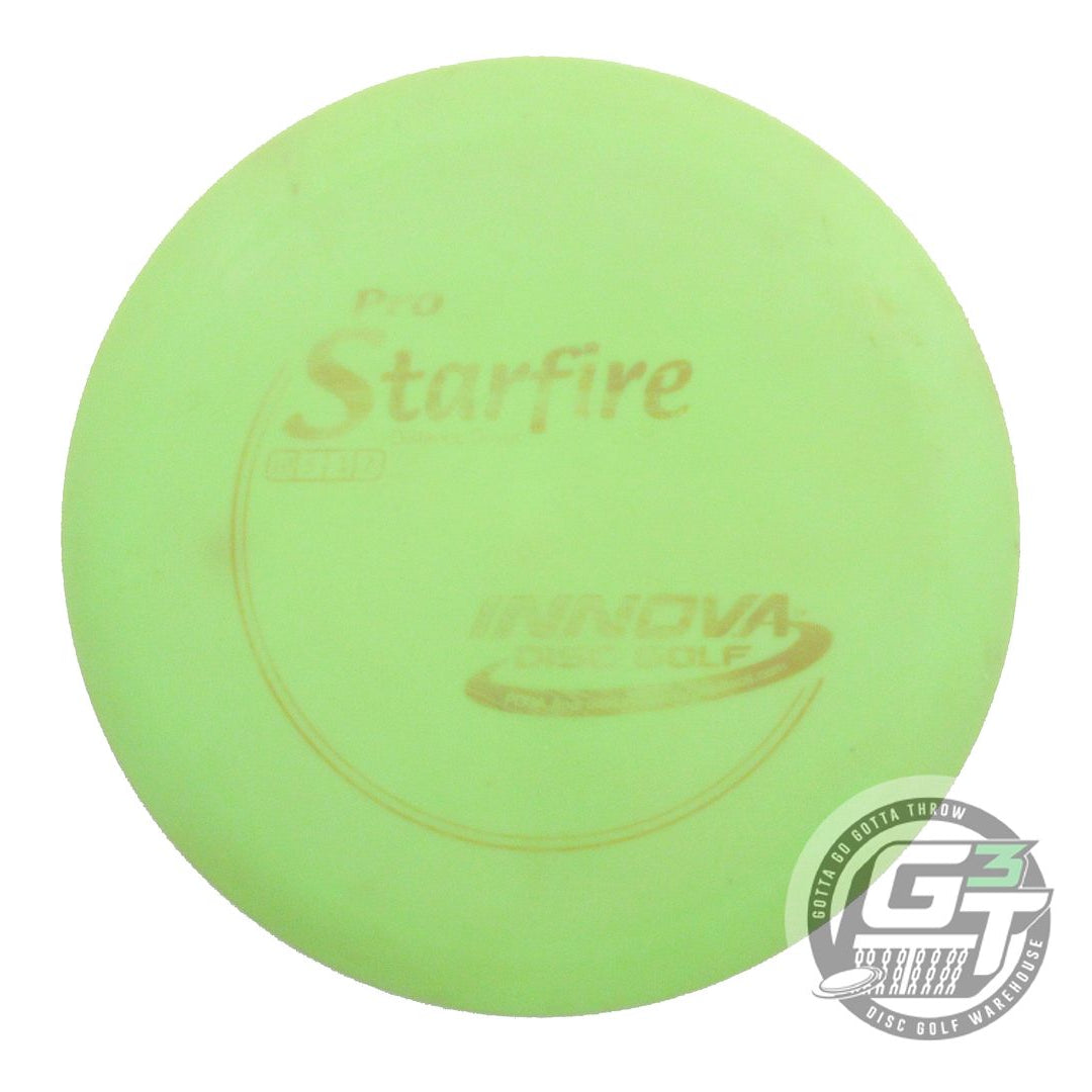 USED Innova Pro Starfire 175g Lime Wiped Stamp Distance Driver Golf Disc
