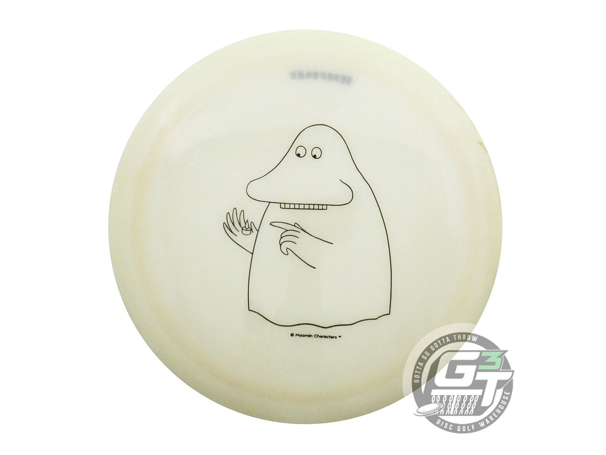 USED Kastaplast MOOMIN Glow K1 Guld 173g Black Stamp Distance Driver Golf Disc