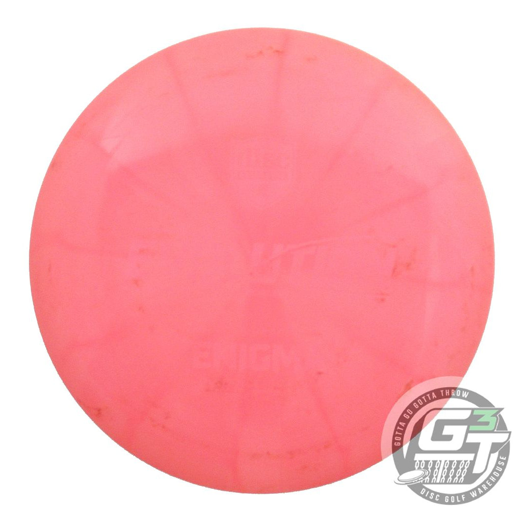 USED DiscMania Lux Vapor Enigma 175g Pink Wiped Stamp Driver Golf Disc