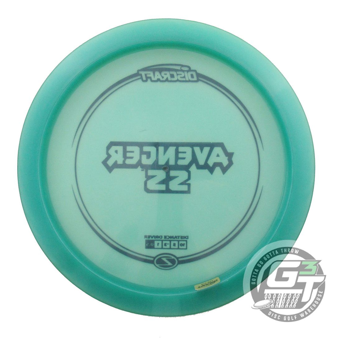 NOS Discraft Z Avenger SS 172g Green Black Stamp Distance Driver Golf Disc