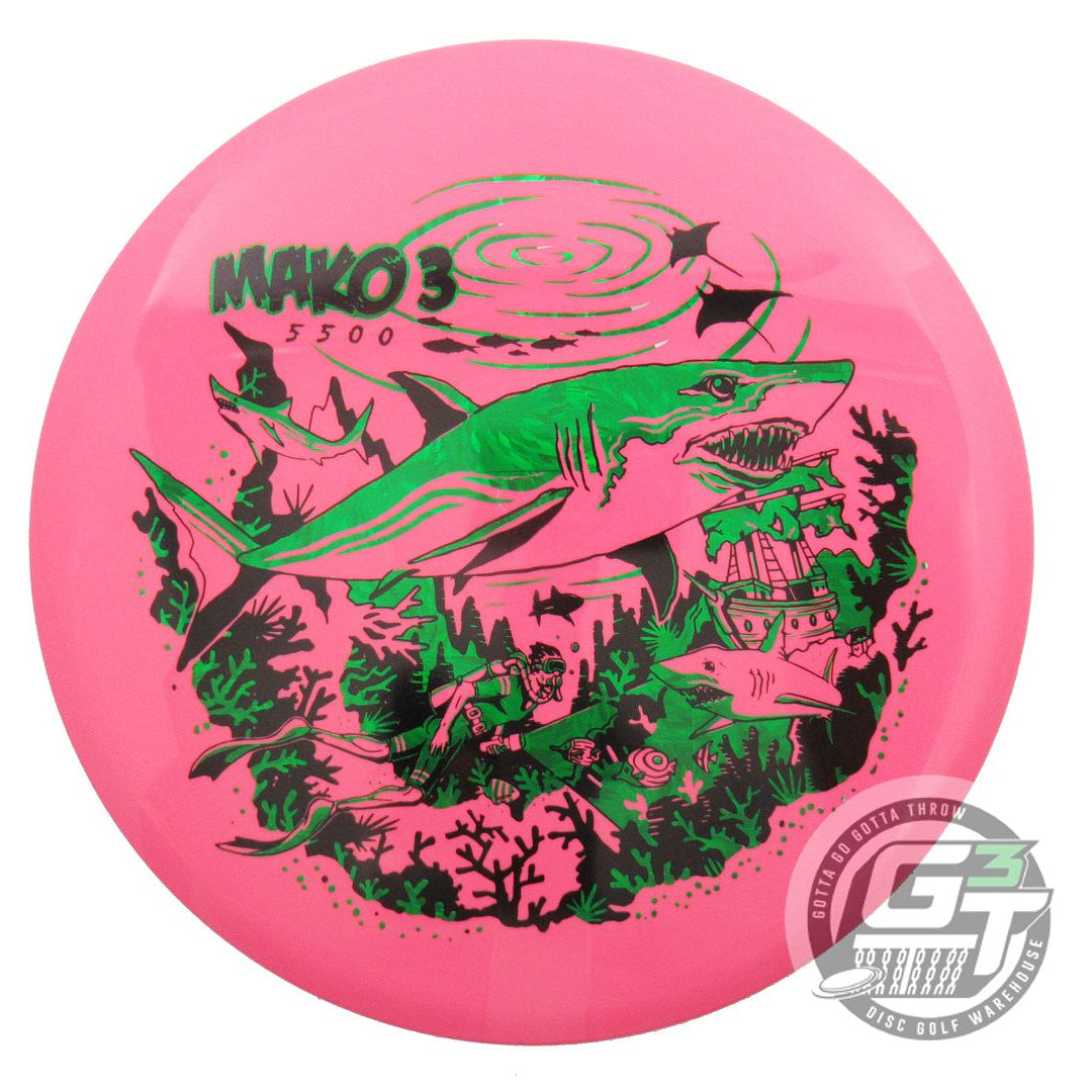 Innova Limited Edition Riptide Reef Stamp Star Mako3 Midrange Golf Disc (Individually Listed) - Gotta Go Gotta Throw