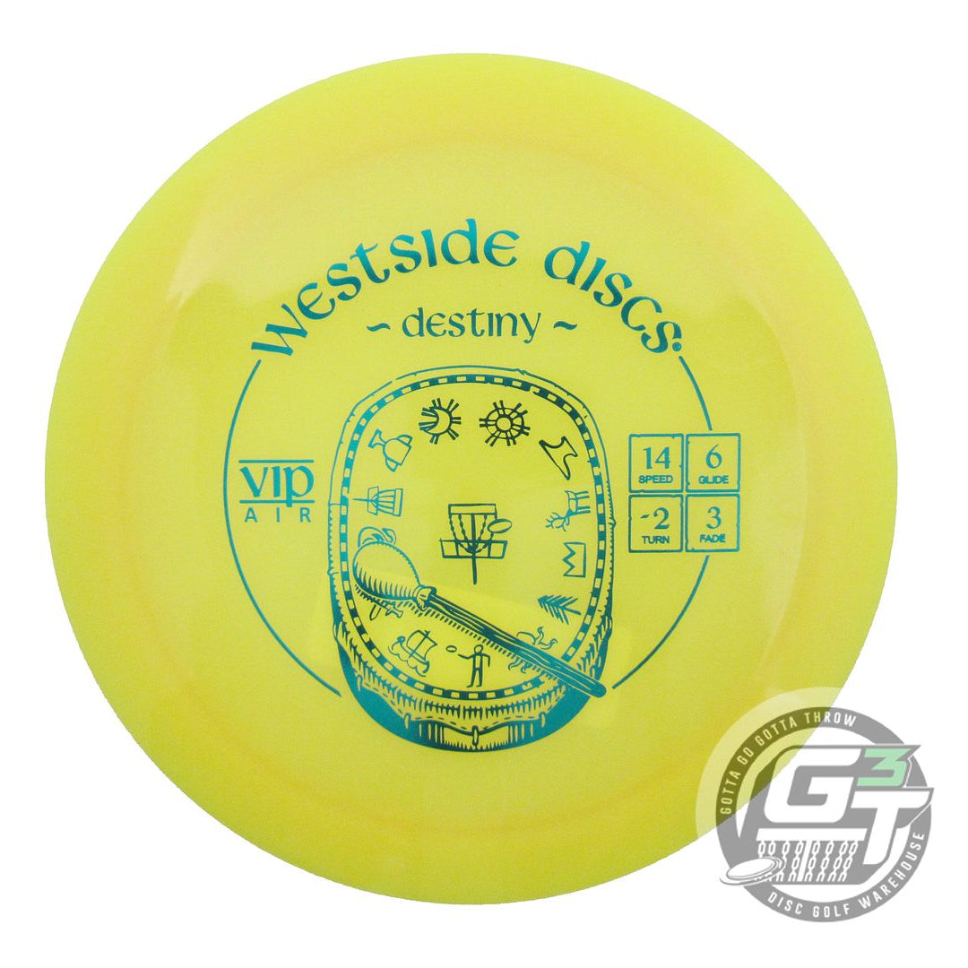 Westside VIP AIR Destiny Distance Driver Golf Disc (Individually Listed)