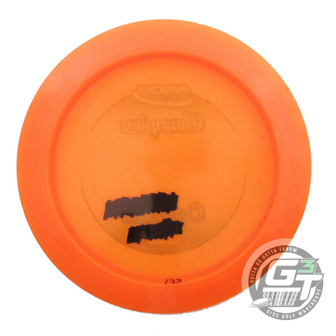 USED Innova Champion Colossus 173g Orange Green Foil Distance Driver Golf Disc