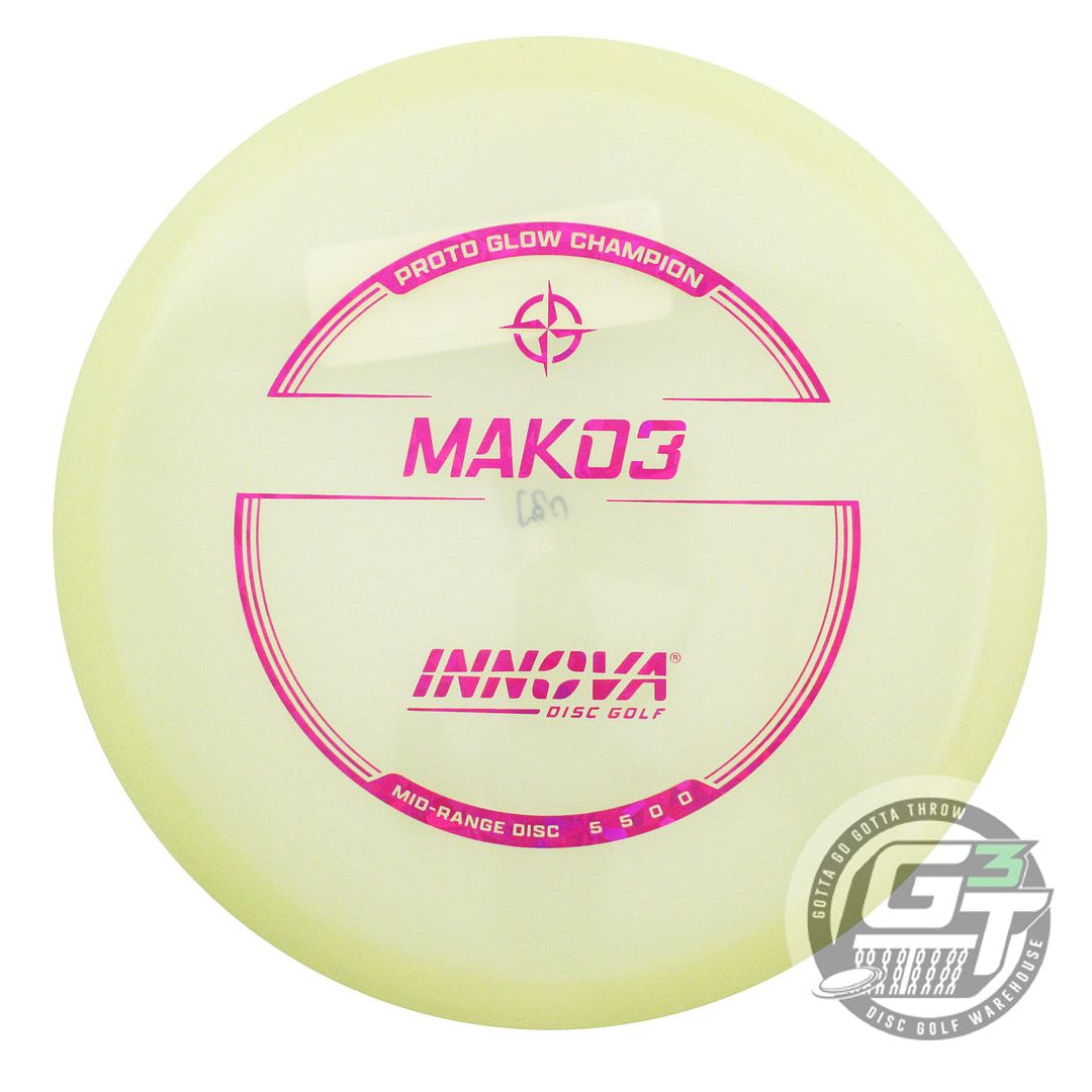 Innova Proto Glow Champion Mako3 Midrange Golf Disc (Individually Listed) - Gotta Go Gotta Throw