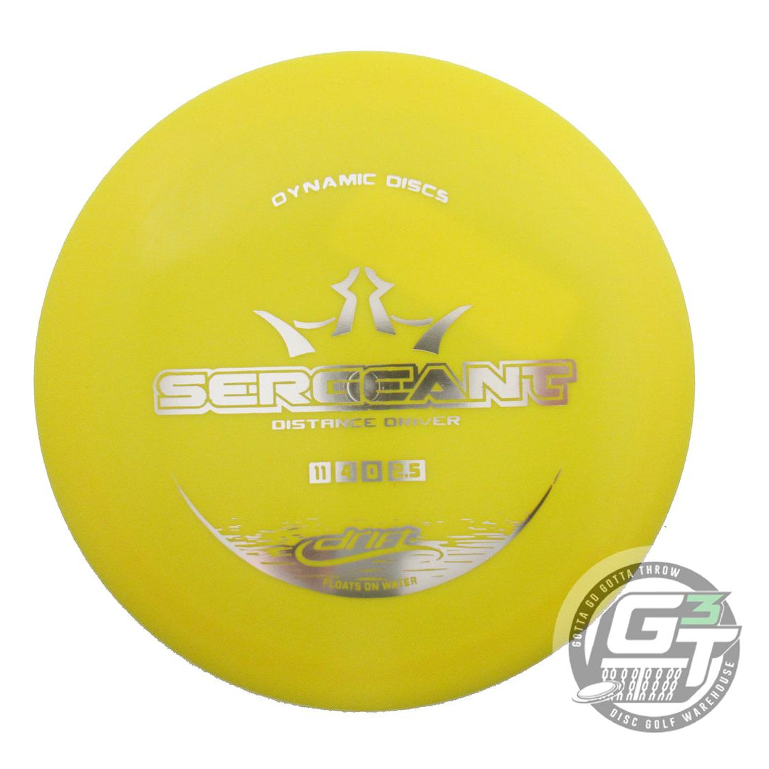 Dynamic Discs Drift Sergeant Distance Driver Golf Disc (Individually Listed)