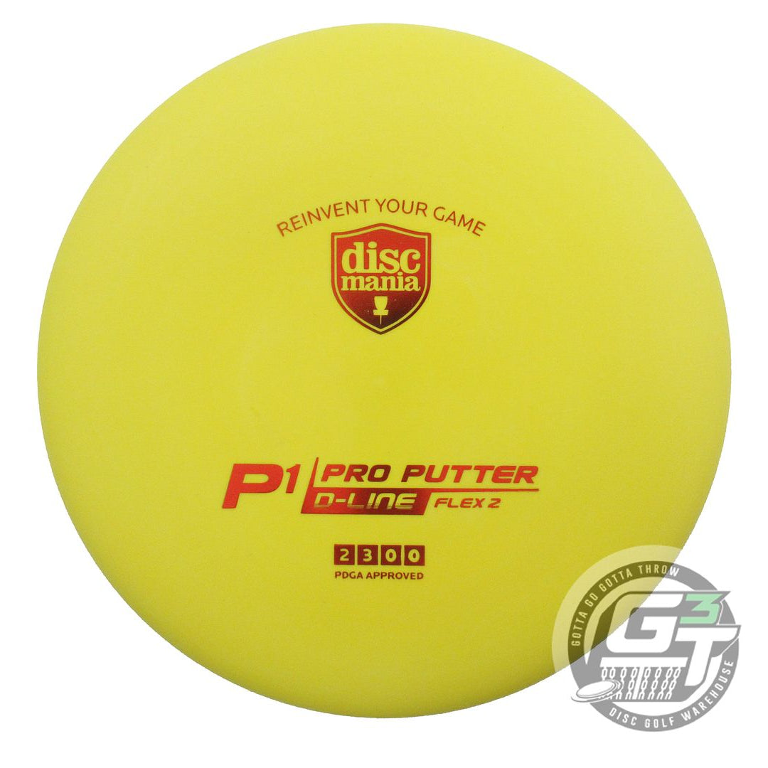 Discmania Originals D-Line Flex 1 P2 Pro Putter Golf Disc (Individually Listed)