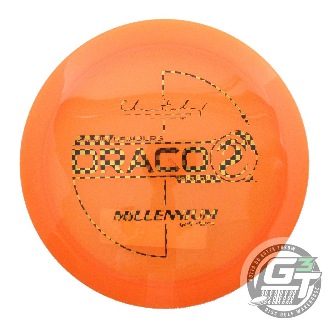 Millennium Calvin Heimburg Signature Flat Top Quantum Draco Distance Driver Golf Disc (Individually Listed)