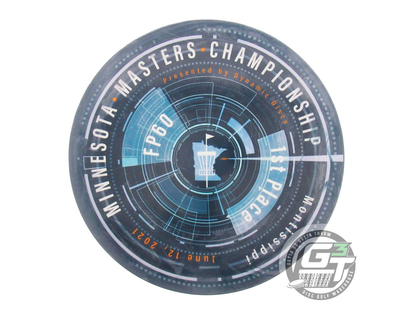 USED Dynamic Discs DyeMax Fuzion Felon 175g 2021 MN MASTERS Driver Golf Disc