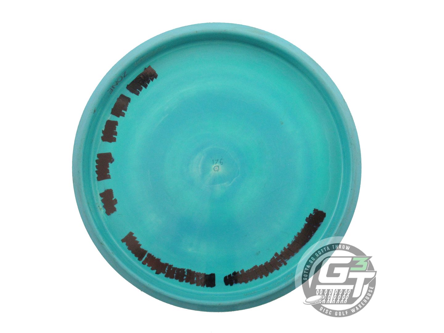 USED Discraft ESP Zone 176g Teal Magenta Foil Putter Golf Disc