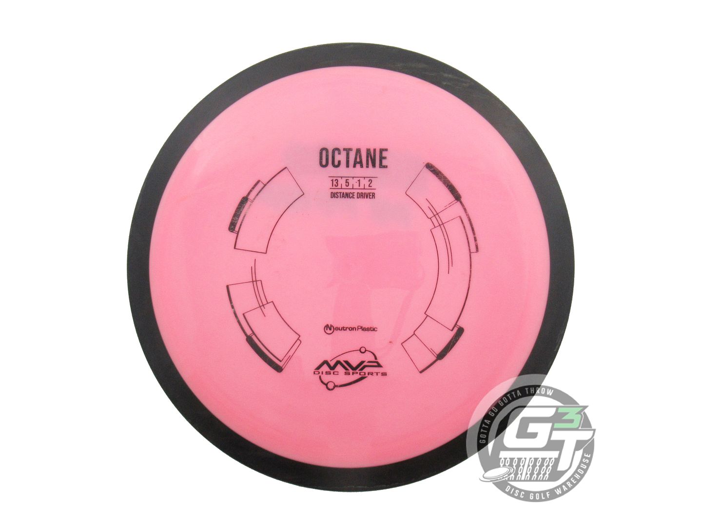USED MVP Disc Sports Neutron Octane 173g Pink Distance Driver Golf Disc