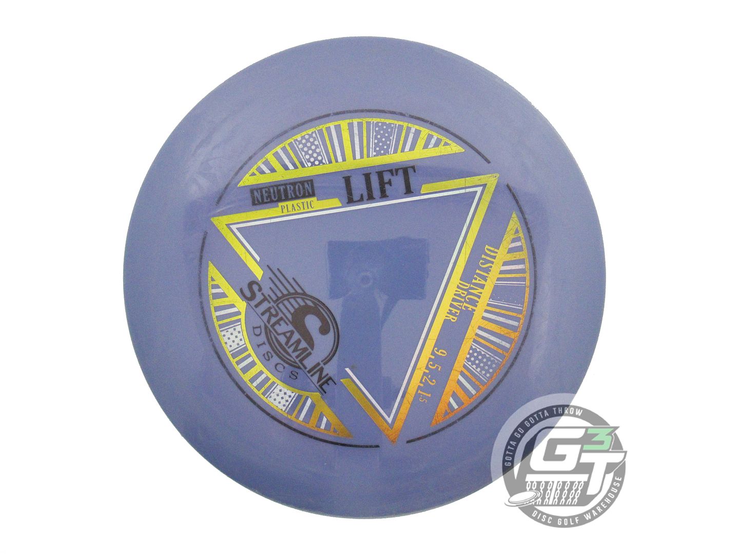 USED Streamline Discs Neutron Lift 169g Blue Distance Driver Golf Disc