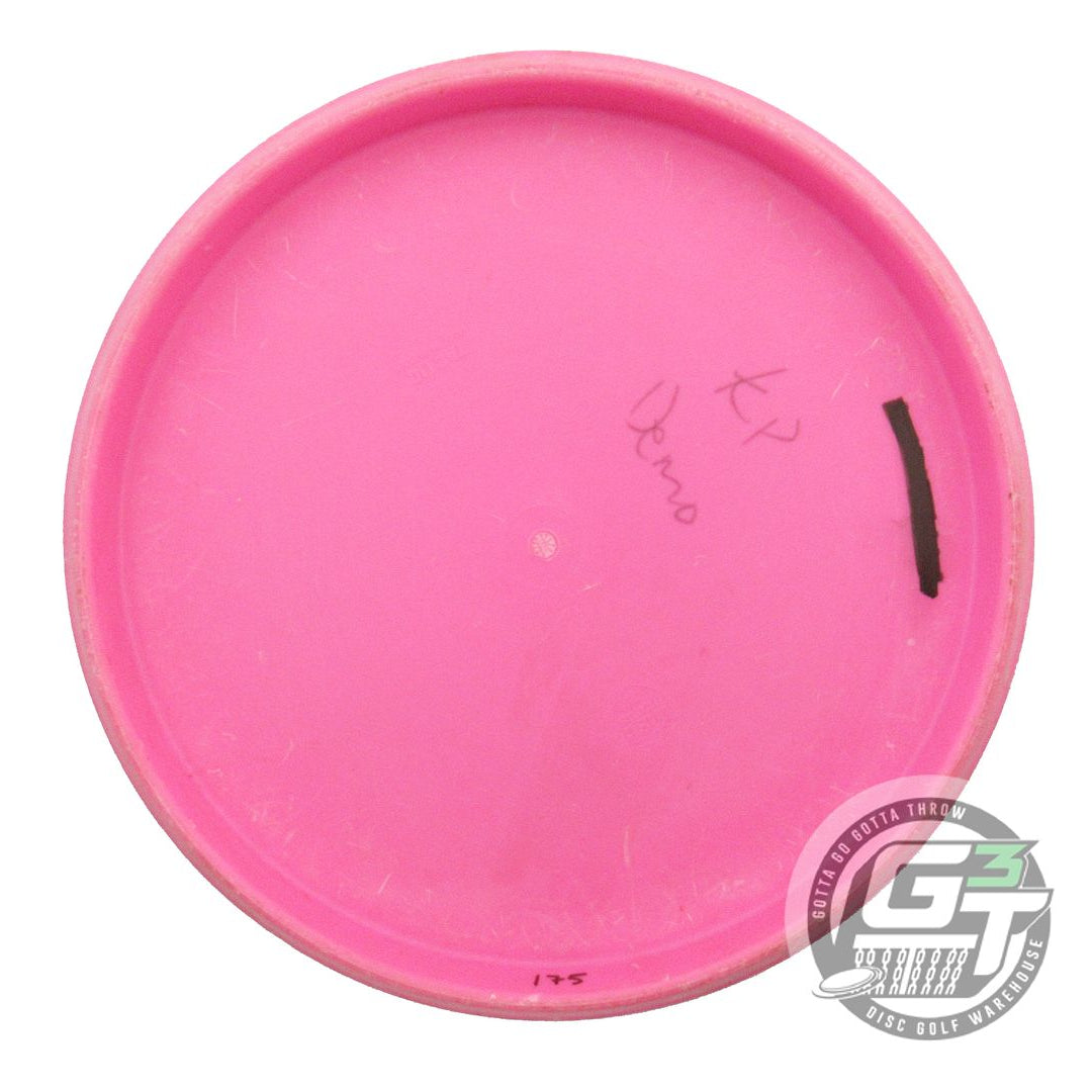 USED DiscMania EXO Soft Tactic 175g Pink Blue Foil Putter Golf Disc