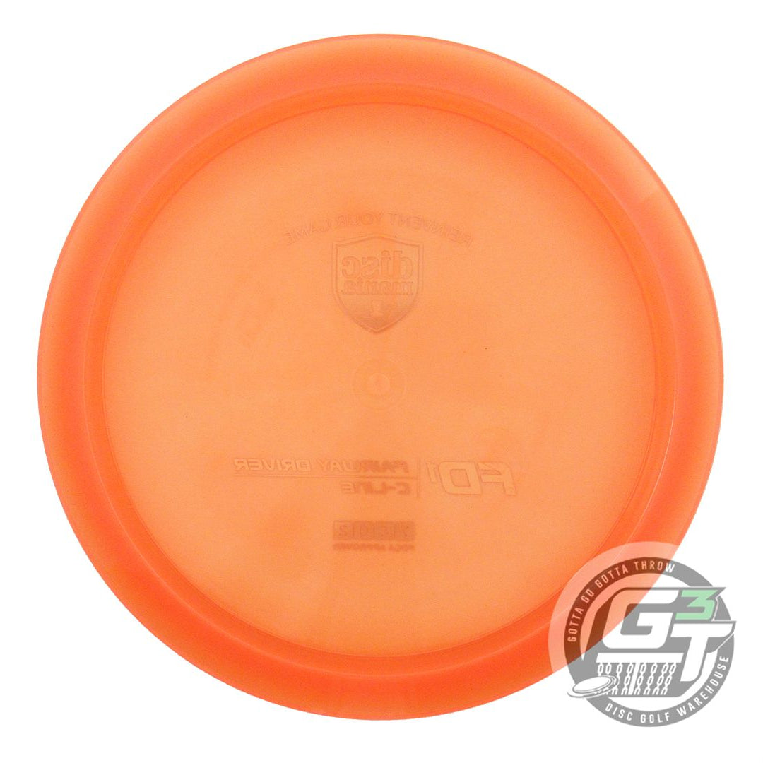 NOS DiscMania C-Line FD1 174g Orange Red Foil Fairway Driver Golf Disc